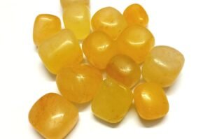 Divinity Original Crystal Tumble GemStone For Manifestation, Abundance , Healing and Meditation (Yellow Aventurine)