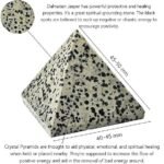 Divinity Healing Natural Dalmatian Jasper Certified Pyramid – 2″ Inch Crystal Certified Pyramid for Positive Energy, Vastu, Reiki, Feng Shui and Chakra Healing Energy Balancing Sculptures Abundance Stones 23
