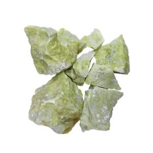 Divinity Healing Crystals Natural Crystal Raw Stones Original Rough Raw Gemstone AAA+ Premium Grade Rock Raw Gemstone (Serpentine) 250 Grm