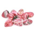 Divinity Healing Natural AAA Grade Rhodochrosite Tumble Pebbles Stones for Reiki Healing Home Decoration and Vastu Correction Love Relationship and Financial Abundance, Wealth, Will Power and Prosperity (Rhodochrosite) Chakra Tumbled Stones Abundance Stones 21