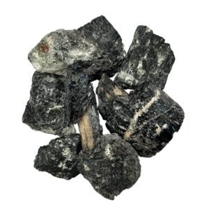 Divinity Healing Crystals Natural Crystal Raw Stones Original Rough Raw Gemstone AAA+ Premium Grade Rock Raw Gemstone (Black Tourmaline) 250 Grm