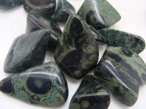 Divine Power Kambaba Jasper Crystal Original Tumble - Stone of peace, tranquility, and fertility. (Value Pack of 2)