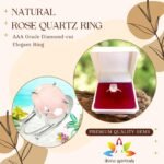 Divinity Healing Premium Rose Quartz Diamond-Cut Natural Gemstone Ring AAA Grade Adjustable Lab-Certified Unisex Original Crystal Ring For Heart Chakra, Love, Peace & Meditation Crystal Gemstone Rings Abundance Stones 18 Divinity Healing Premium Rose Quartz Diamond-Cut Natural Gemstone Ring AAA Grade Adjustable Lab-Certified Unisex Original Crystal Ring For Heart Chakra, Love, Peace & Meditation Crystal Gemstone Rings Abundance Stones 18