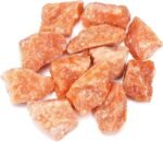 Natural Healing crystal Sun Stone Raw Rough Stones.Weight : 200 Grams | Pack of 4 to 8 Beautiful Natural Healing crystal Raw Stones depending on Raw Crystal Stone Size | Hand Picked and Cleaned