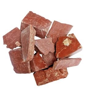 Divinity Healing Crystals Natural Crystal Raw Stones Original Rough Raw Gemstone AAA+ Premium Grade Rock Raw Gemstone (Red Jasper) 250 Grm