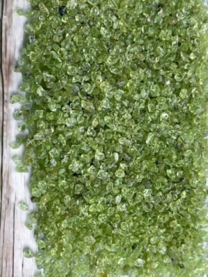 Divinity Peridot 100% Natural Pure Crystal Chips for Healing and Meditation - The Stone of Positivity and Transformation