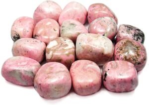 Rhodochrosite Tumble Stone | Rhodochrosite Crystals | Tumble Stones | Tumbled Crystals, Self Care | Healing Crystals and Stones - AAA Grade (Pack of 1)