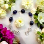 Divinity Healing Natural Amethyst 5 in 1 Stylish Chain Bracelet AAA Grade Certified Unisex Adjustable Original Bracelet For Peace, Abundance & Manifestation Chakra Healing Bracelets Abundance Stones 15
