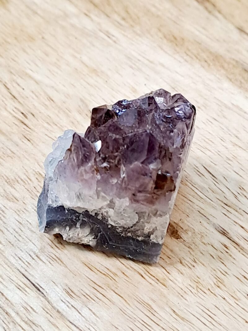 Divinity Healing AAA Grade Raw Chakra Stones Natural Healing Crystals for Fengshui, Vastu, Reiki, Chakra Meditation and Abundance with Beautiful Pine Wood Box and Palo Santo Smudge Stick (Amethyst) Natural Healing Crystals Abundance Stones 17