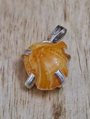 Divinity Natural Tiger Eye Lab Certified Unisex Crystal Gemstone Pendant - for Good Fortune and Strength