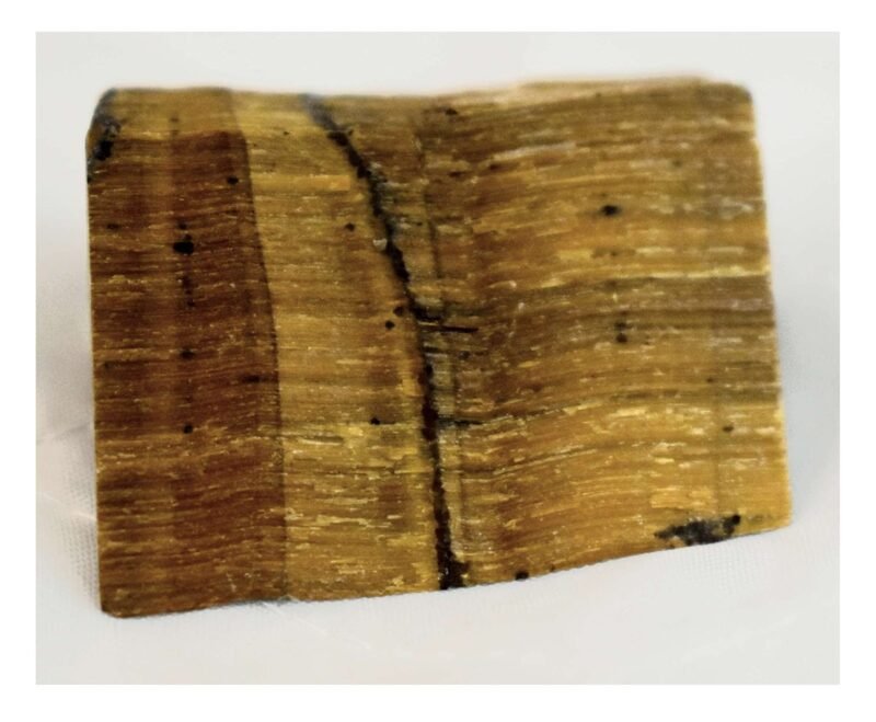 Divinity Healing Natural Tiger Eye Raw Rough Stones. | Pack of 1 to 4 Beautiful Natural Raw Stones depending on Raw Crystal Stone Size | Hand Picked and Cleaned Natural Healing Crystals Abundance Stones 4