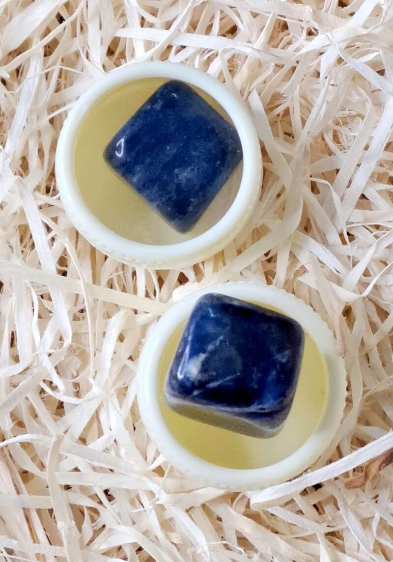 Divinity Healing Original Crystal Tumble GemStone For Manifestation, Abundance , Healing and Meditation (Lapis Lazuli) Chakra Tumbled Stones Abundance Stones 10