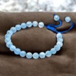 Divinity Healing Natural Aquamarine Bracelet Macrame Thread Lab Certified Original 8mm Adjustable Unisex Crystal Bracelet For Throat Chakra, Communication & Peace Chakra Healing Bracelets Abundance Stones 22 Divinity Healing Natural Aquamarine Bracelet Macrame Thread Lab Certified Original 8mm Adjustable Unisex Crystal Bracelet For Throat Chakra, Communication & Peace Chakra Healing Bracelets Abundance Stones 22
