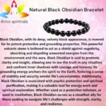 Divinity Healing Natural Black Obsidian Bracelet Lab-Certified AAA Grade 8mm Stretchable Original Unisex Bracelet For Root Chakra, Grounding Energy, Protection & Meditation Chakra Healing Bracelets Abundance Stones 27 Divinity Healing Natural Black Obsidian Bracelet Lab-Certified AAA Grade 8mm Stretchable Original Unisex Bracelet For Root Chakra, Grounding Energy, Protection & Meditation Chakra Healing Bracelets Abundance Stones 27