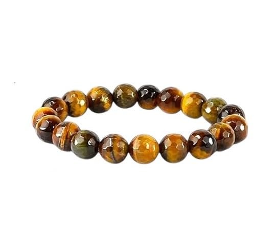 AAA Grade Diamond Cut Tiger Eye Bracelet – 10mm Healing Crystals, Signature Products Healing Crystals, Diamond Cut, Tiger Eye, Natural Gemstone, Tiger Eye Bracelet